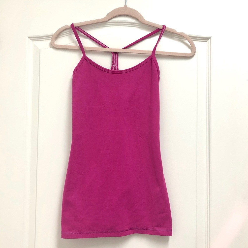 Lululemon Fuchsia Tank Top